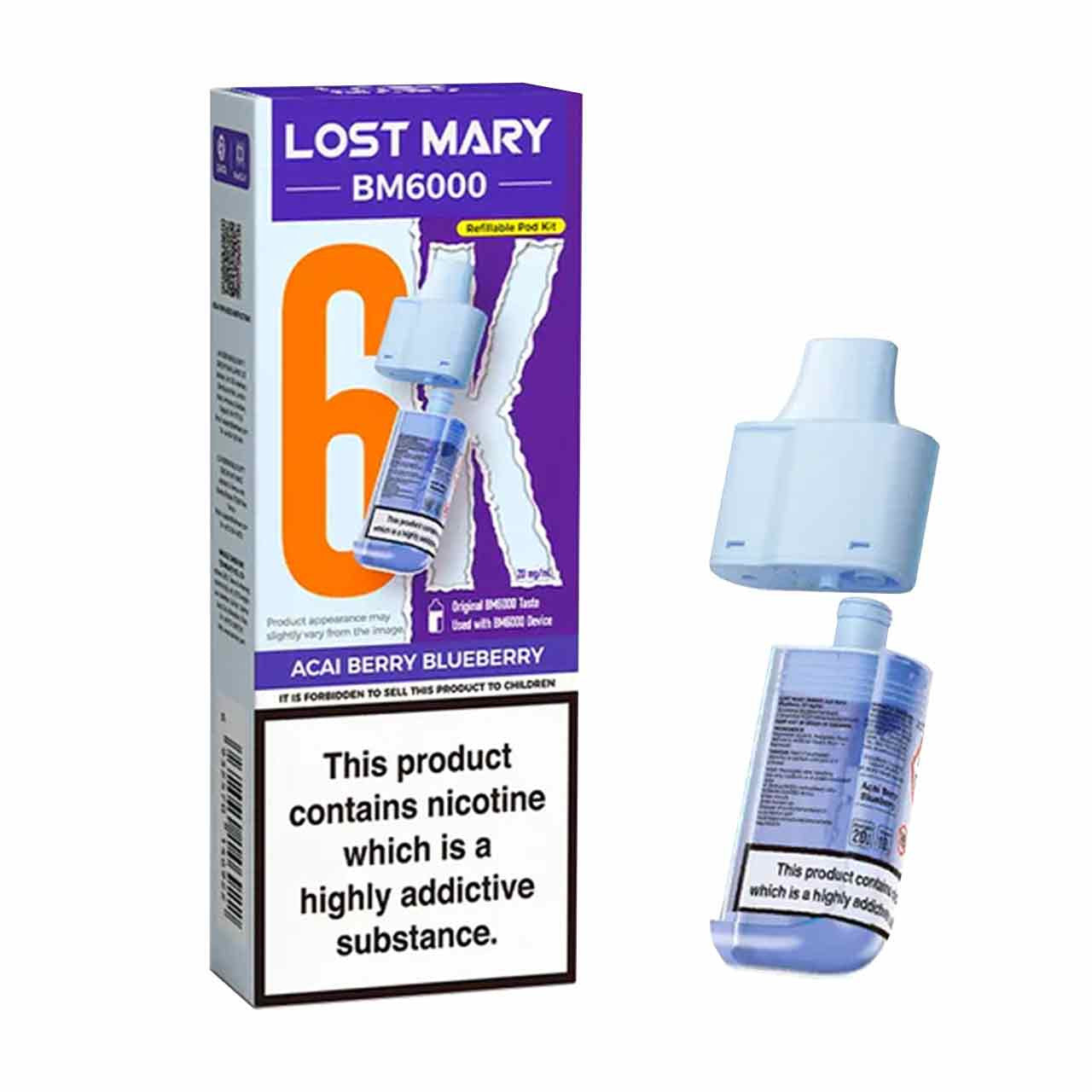 Lost Mary BM6000 Pods
