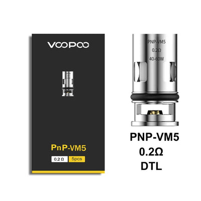VooPoo PnP Coils (5 Pack)