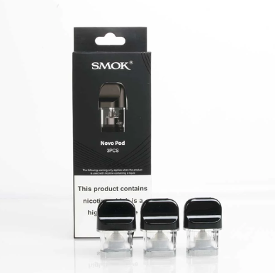 SMOK Novo Replacement Pod Cartridges 1.2 Ohm - Pack of 3x