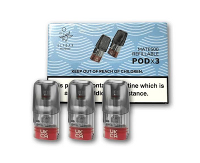 ELF BAR – MATE 500 REFILLABLE PODS (3 PACK)