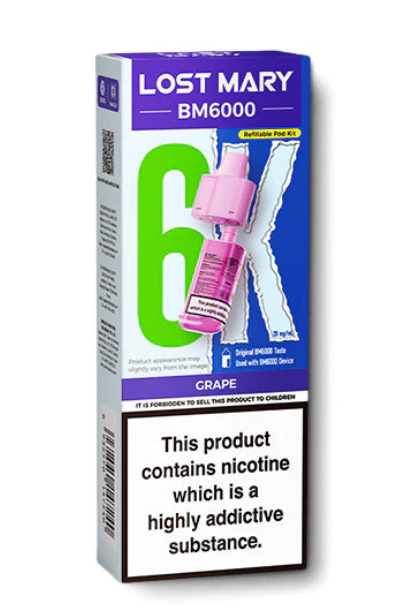 Lost Mary BM6000 Prefilled Pods | Replacement Pods