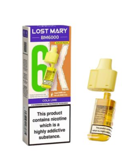 Lost Mary BM6000 Prefilled Pods | Replacement Pods