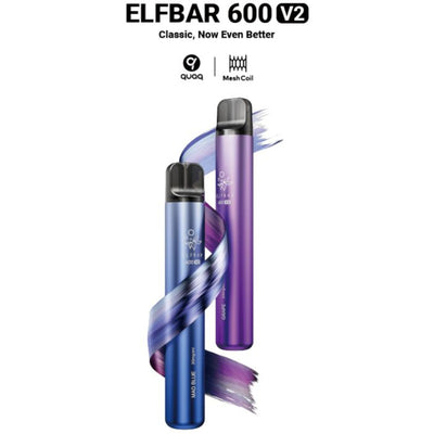 Elf Bar V2 600 Disposable Vape
